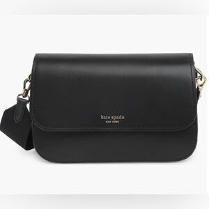 Kate Spade New York Buddie Medium Shoulder Crossbody Bag Black